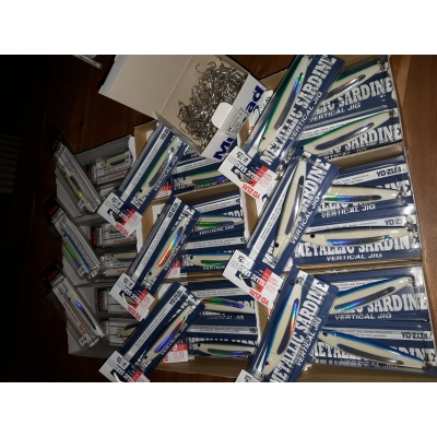 45x Pilkers + 50x Mustad dreg 2/0...€50,- incl.verzendkosten ! 45x Pilkers + 50x Mustad dreg 2/0...€50,- incl.verzendkosten !